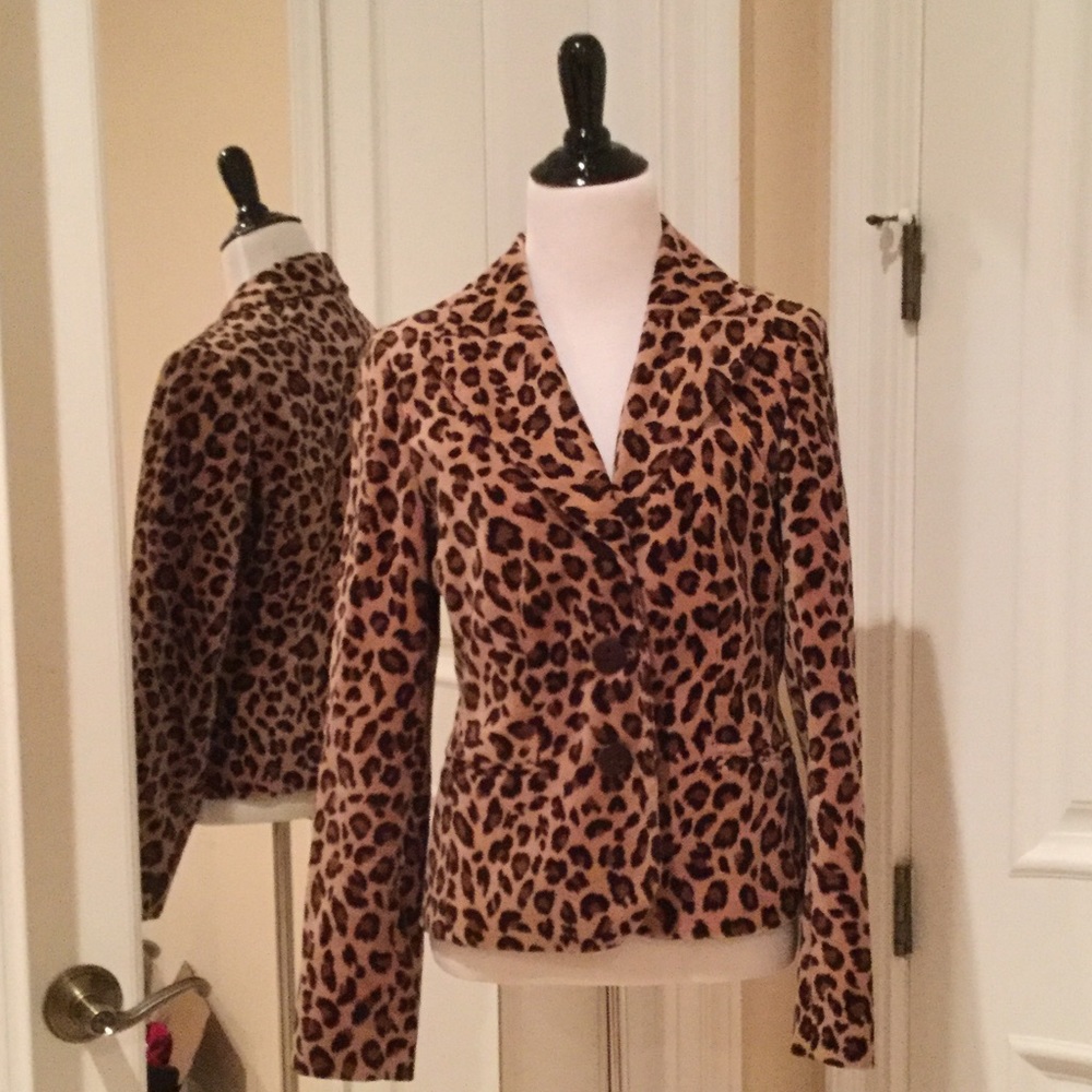 COPY - Kate Hill Leopard Blazer